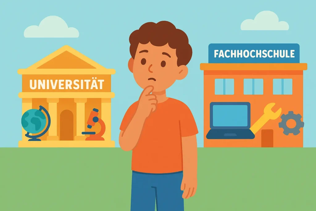 Germaniyada universitet tanlash